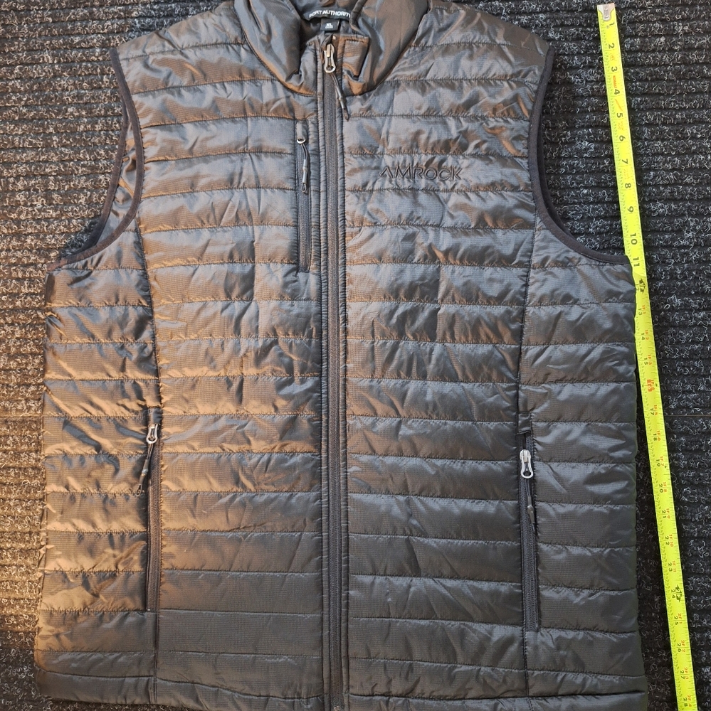 Port Authority Mens Packable Puffy Vest Black